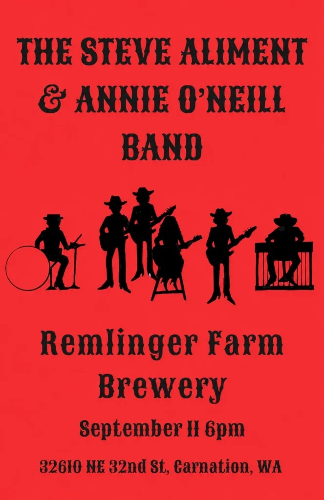 Poster for Rock & Roll, Country & Soul with Steve Aliment & Annie O’Neill