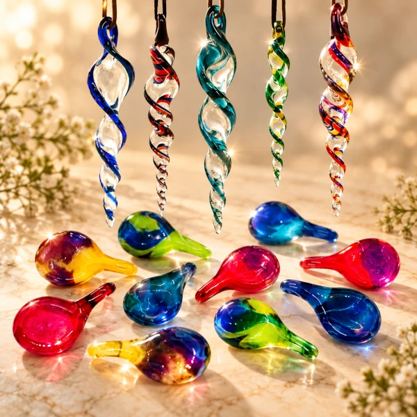 Pendant glass class at Remlinger Farms