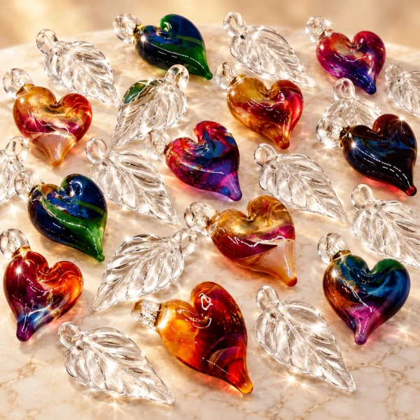 Winter Evening glass class at Remlinger Farms